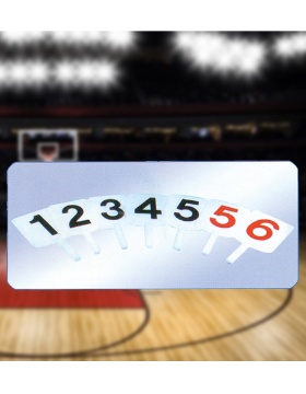 1044篮球队员犯规次数牌